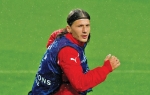 Pozdravio  ga pun  „Karaiskaki“:  Marko  Pantelić