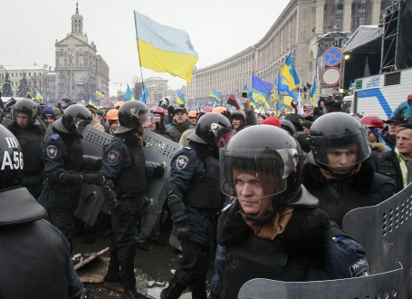 Kijev protest | Foto: Reuters