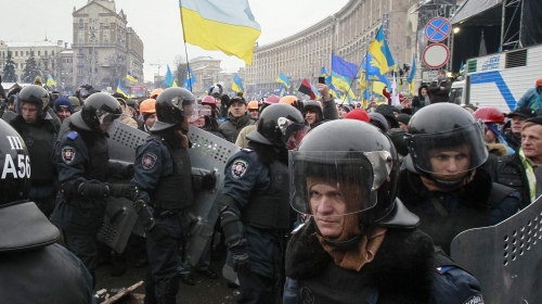 Kijev protest | Foto: Reuters