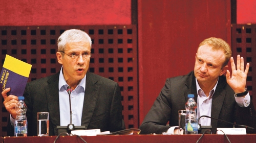 Opet rivali: Tadić i Đilas