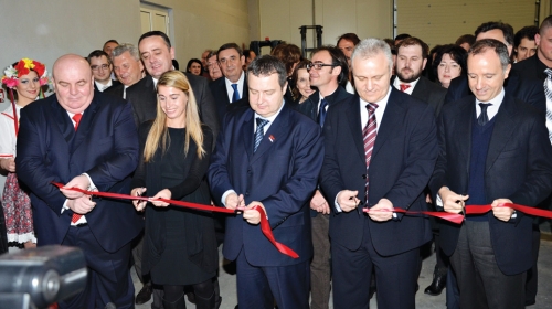 Otvaranje fabrike u Jagodini