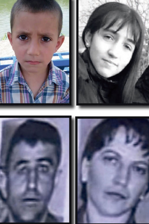 Andrija (6), Marija (13), Gojko (46), Dragica (37)