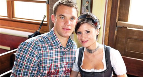 Manuel Nojer i supruga Katrin | Foto: 