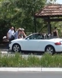 Zorica Marković paparazzo