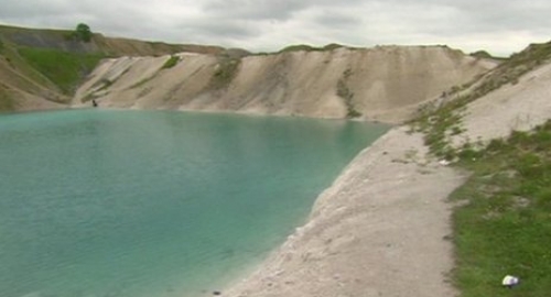 Jezero nekad...