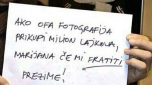 Lotar: Marijana frati mi prezime!