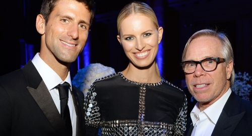 Nole, Karolina Kurkova i Tomi Hilfiger | Foto: 