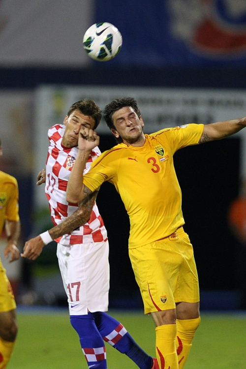 Mario Mandžukić i Goran Popov