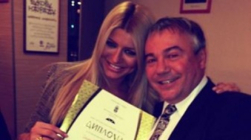 Sandra Obradović i Mića Jovanović