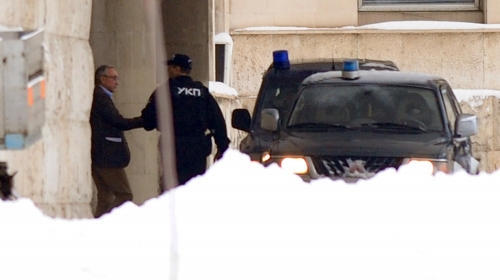 Policija privodi Miroslava Miškovića