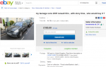 Komično iskren oglas za prodaju automobila Foto: Screenshot EBay