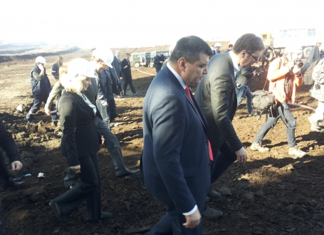 Aleksandar Vučić prilikom posete Kolubari / Foto: Gane Đorđević