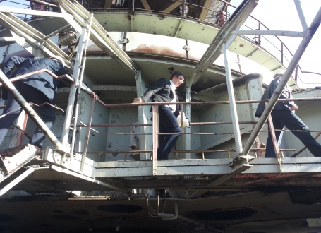 Aleksandar Vučić prilikom posete Kolubari / Foto: Gane Đorđević