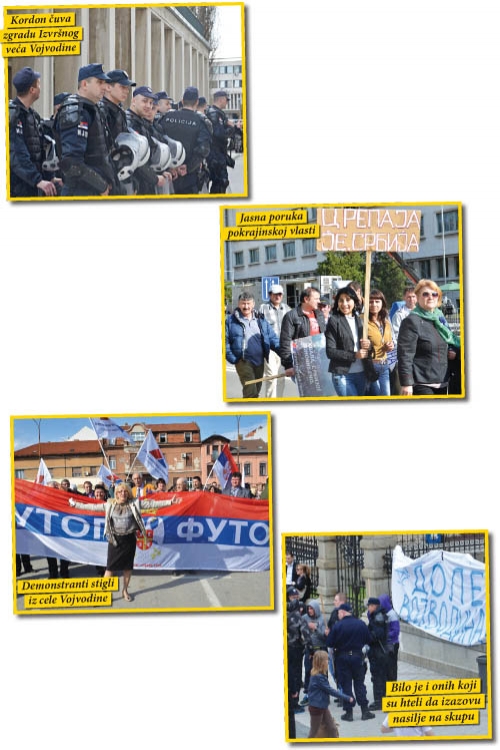 Protest u Novom Sadu