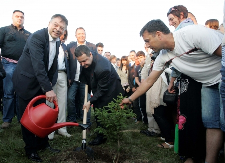 Dačić sadi, a Tončev zaliva