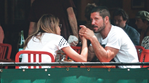 Dijego Simeone sa devojkom u Njujorku