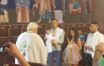 Krštenje Lorene u crkvi