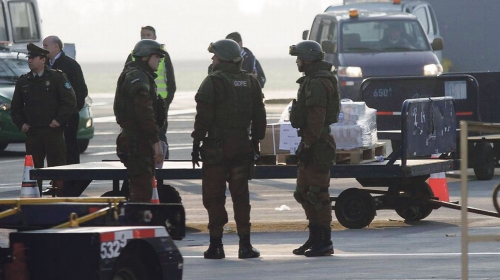 Uviđaj na  aerodromu u Santjagu