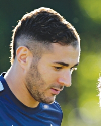 Benzema, sa jednog  od poslednjkih treninga