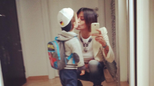 Bojana Rajić i sin
