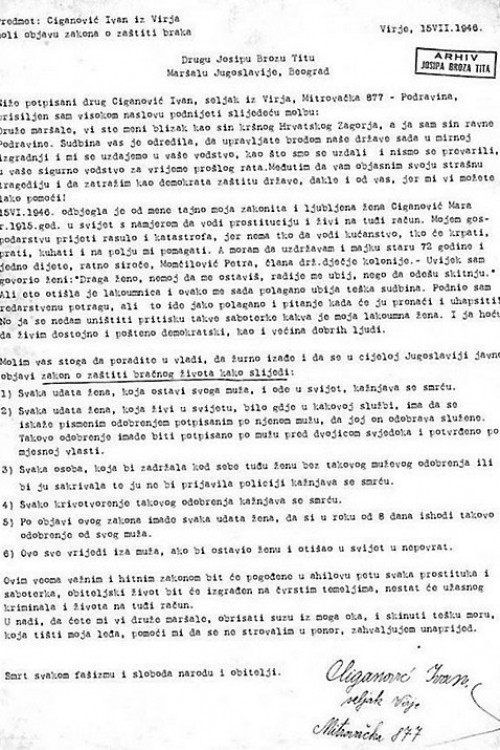 Pismo Titu