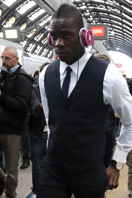 Nikako da se smiri: Baloteli Foto: AP