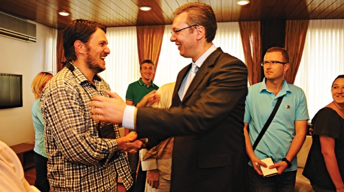 Vučić ih lično  sačekao na aerodromu