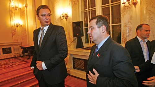 Zna se ko je ovde  gazda: Vučić  i Dačić