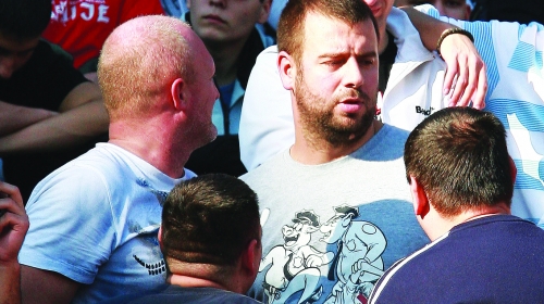 Marko Vučković na tribini