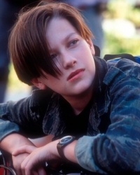 Edvard Furlong na snimanju filma Terminator 2