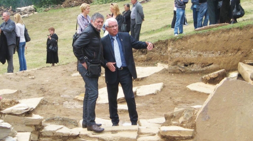 Radiša Urošević i  gradonačelnik Kragujevca