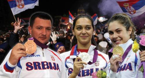 Srpski osvajači medalja iz Londona
