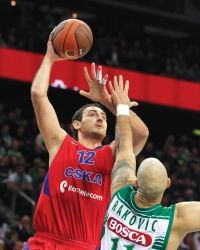 Prvi put u karijeri  igraće protiv Partizana: Nenad Krstić, centar CSKA