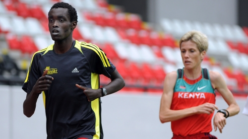 Stenli Kipruti i Olivera Jeftić