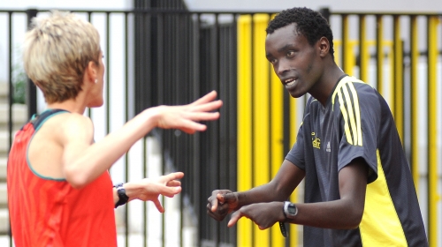 Stenli Kipruti i Olivera Jeftić