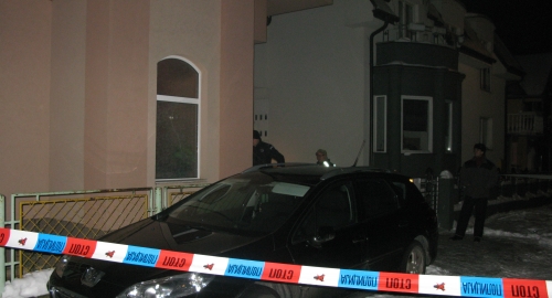 Poprište tragedije...