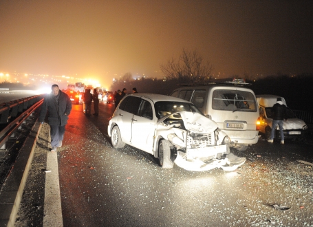 Lančani sudar / Foto: Dušan Milenković