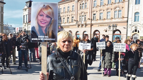 Rodbina i prijatelji  ubijene Vladislave Červenko