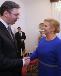 Vučić i Kolinda Grabar Kitanović