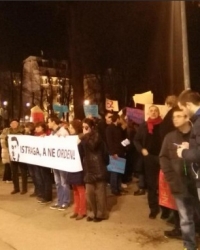 Protest zbog ordena Dikoviću