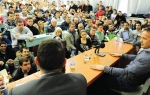 Studenti su uživali  u Sinišinom  predavanju