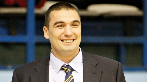Trener Mega Vizure  Dejan Milojević
