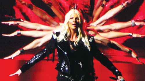 Pop diva  spremna za  koncert svog života