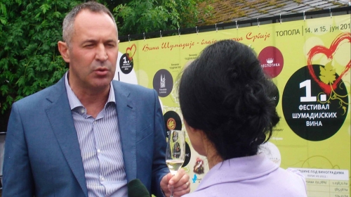 Božidar Aleksandrović jedna od organizatora festivala