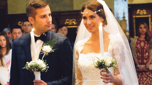 „Presrećan sam,  ovo je najlepši dan  u mom životu i logičan  sled naše ljubavi“,  Marko Đurovski