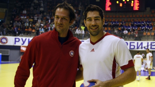 Mladen Bojinović i Nikola Karabatić