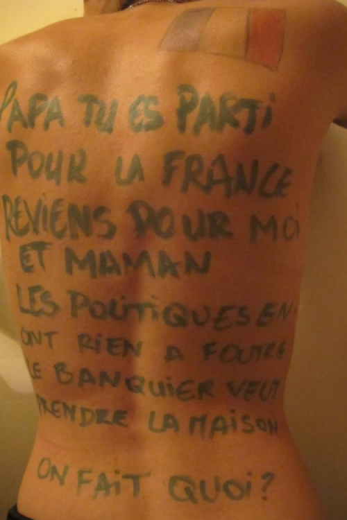 Golotinjom do pravde! - Ljutite francuskinje