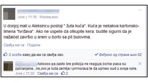 Aleksinac, psi