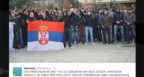Navijači krenuli za Šabac