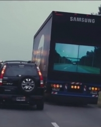 Samsung safety truck